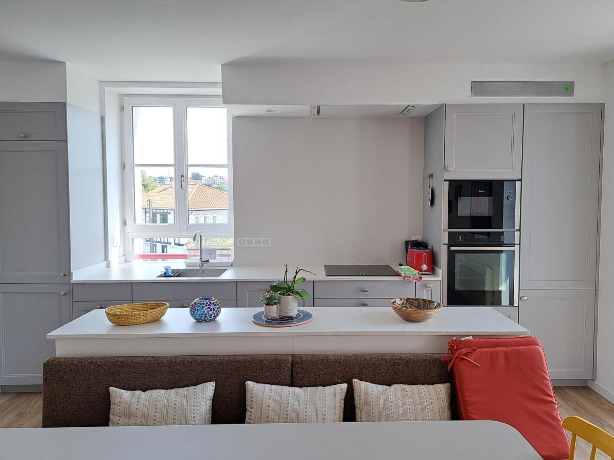 Superbe Appartement T3 Au Centre Plage .Parking Hendaya Exterior foto