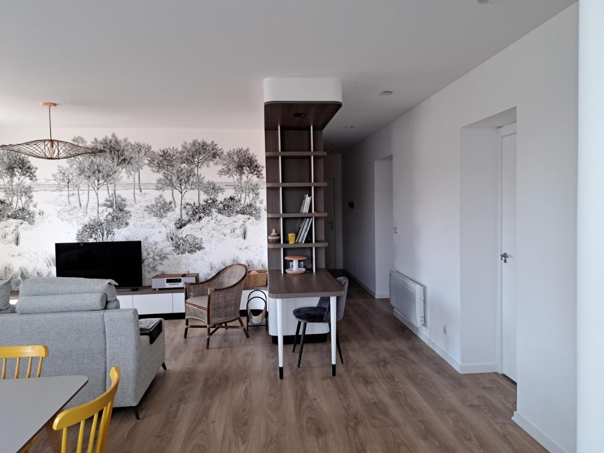 Superbe Appartement T3 Au Centre Plage .Parking Hendaya Exterior foto