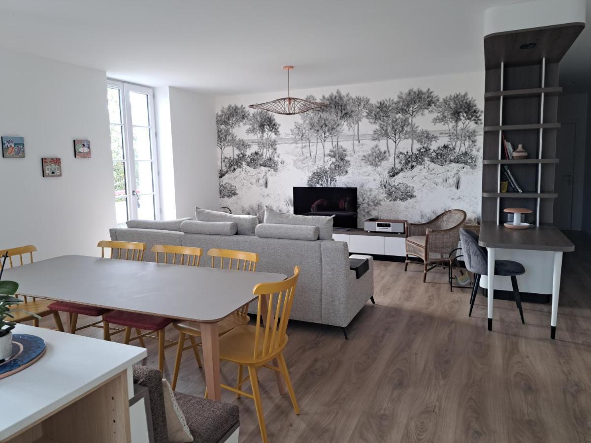 Superbe Appartement T3 Au Centre Plage .Parking Hendaya Exterior foto