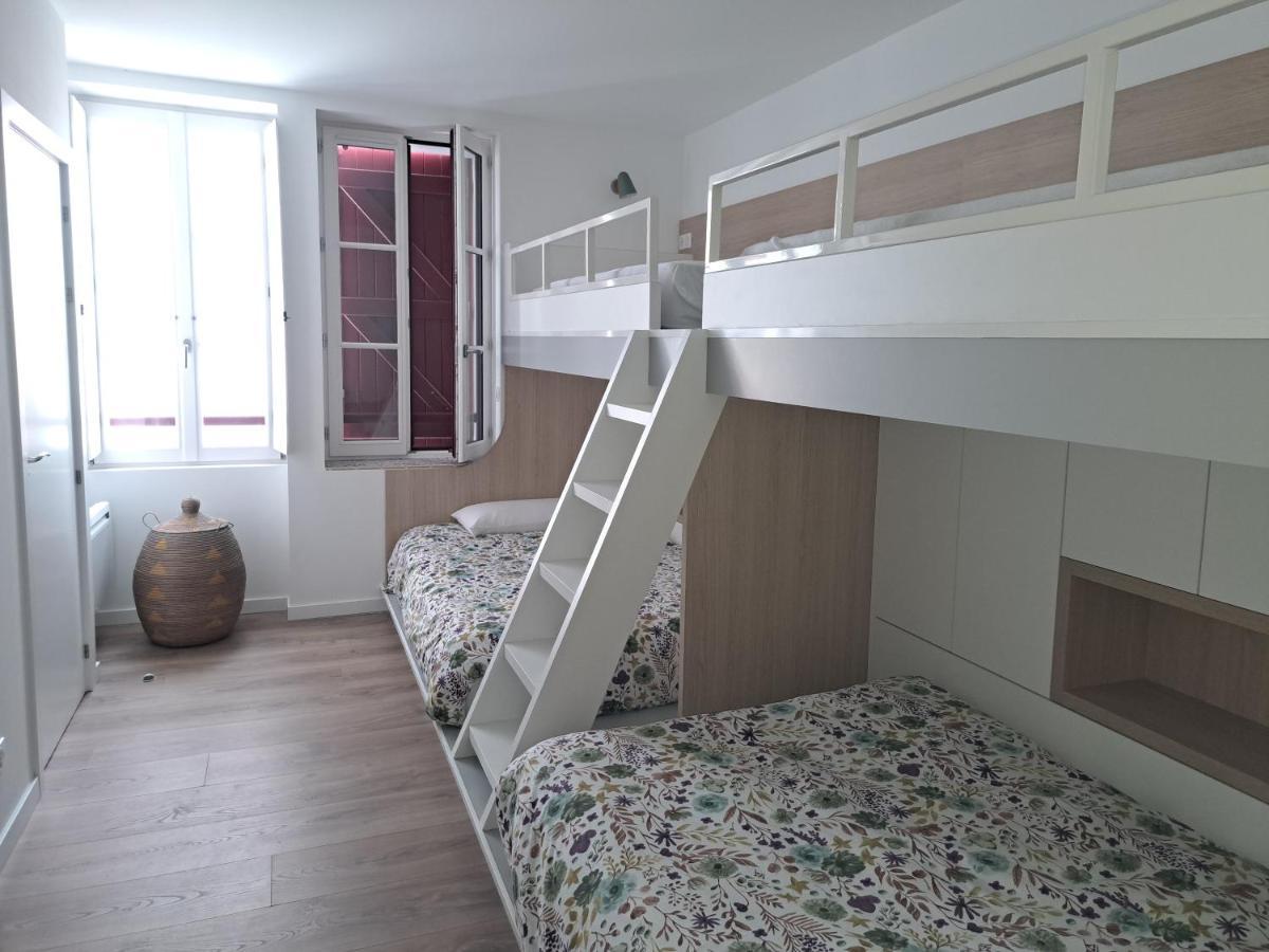 Superbe Appartement T3 Au Centre Plage .Parking Hendaya Exterior foto
